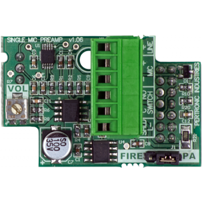 Pertronic EVAC50PREA Pre-Amp